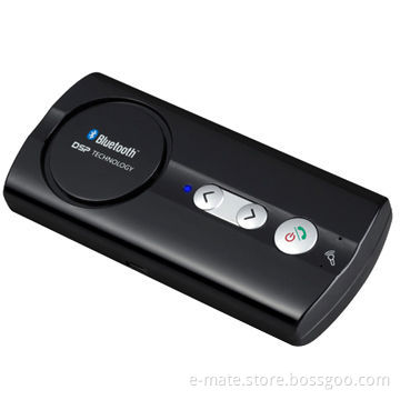 Sun Visor Bluetooth Handsfree Car Kit with Built-in Speaker and Microphone